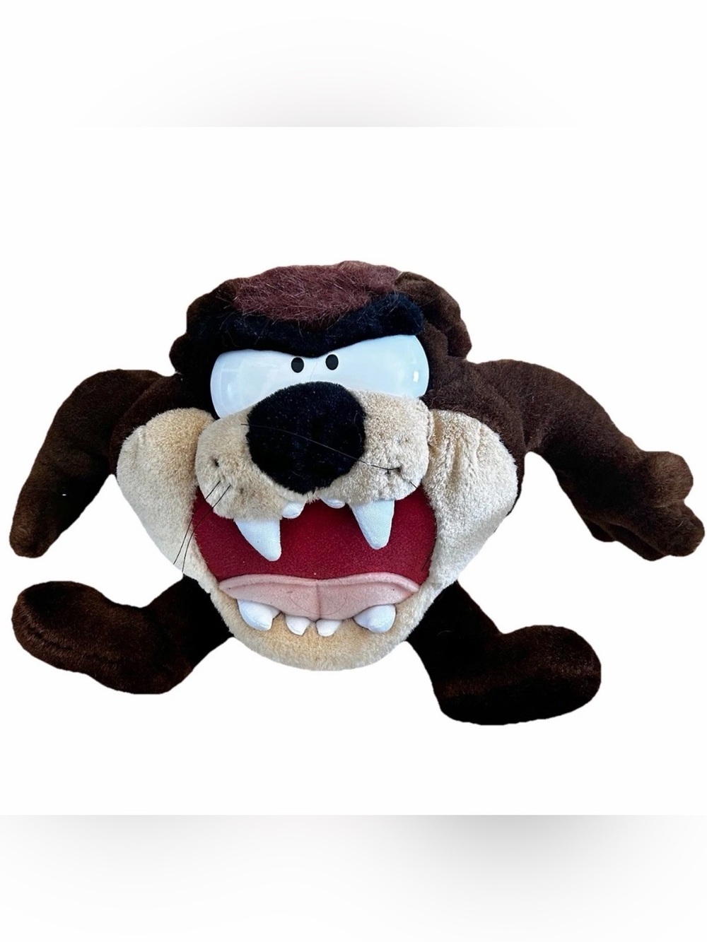 Vintage 1997 Taz Talking Dancing Animated Plush Tazmanian Devil Looney Tunes